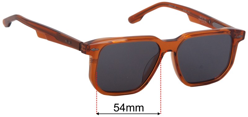 Jacques Marie Mage Saburo 54mm Replacement Lenses